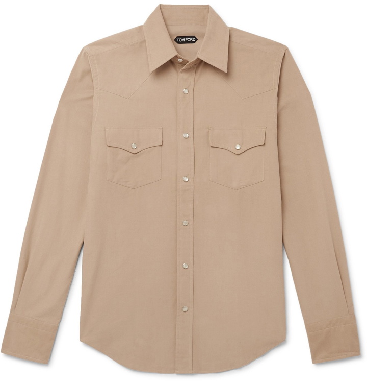 Photo: TOM FORD - Cotton-Corduroy Shirt - Unknown