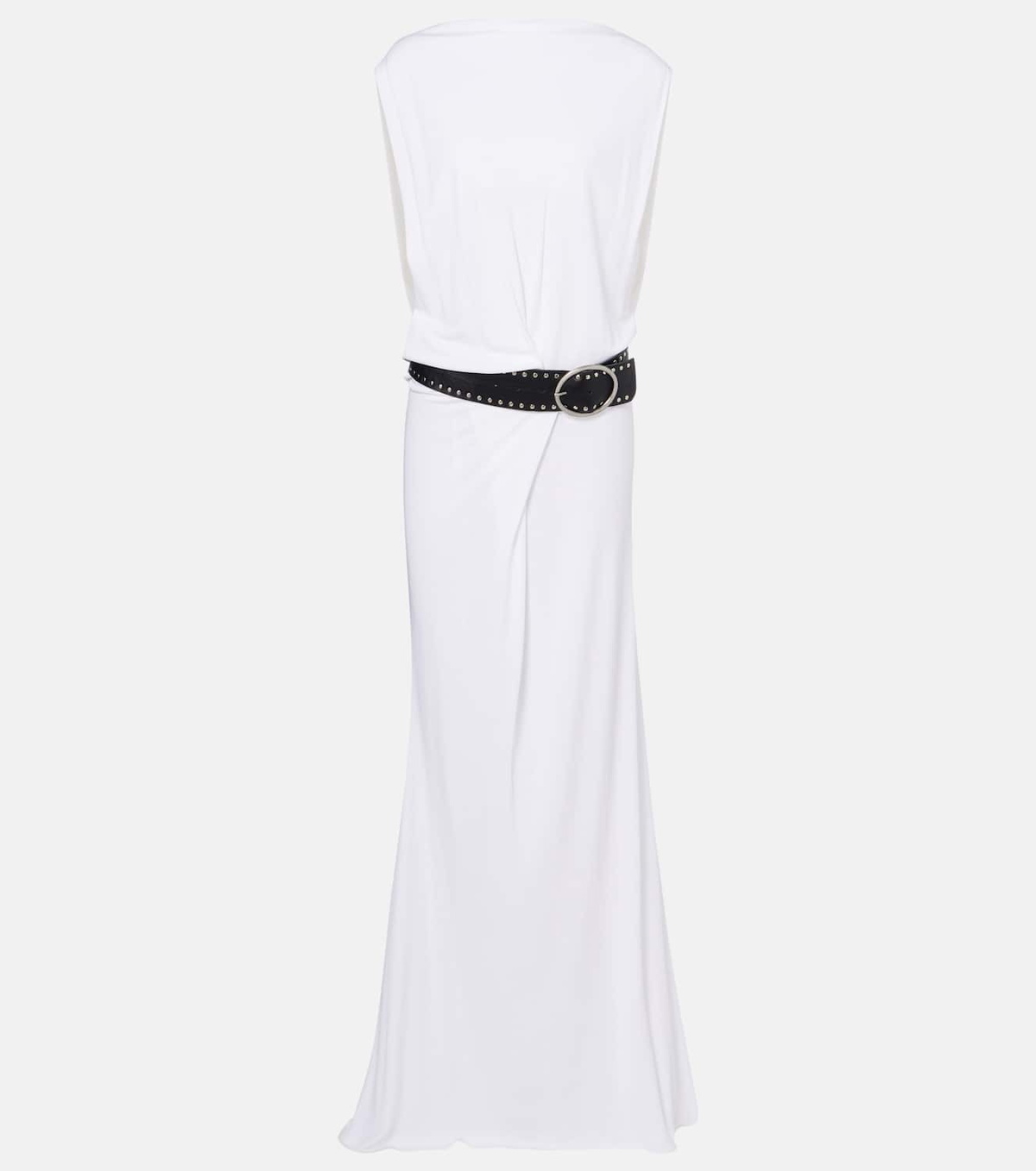 Christopher Esber Belted draped jersey maxi dress