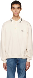 Drôle De Monsieur Off-White 'Le PoloSweatshirt' Polo