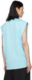 Burberry Blue EKD Tank Top