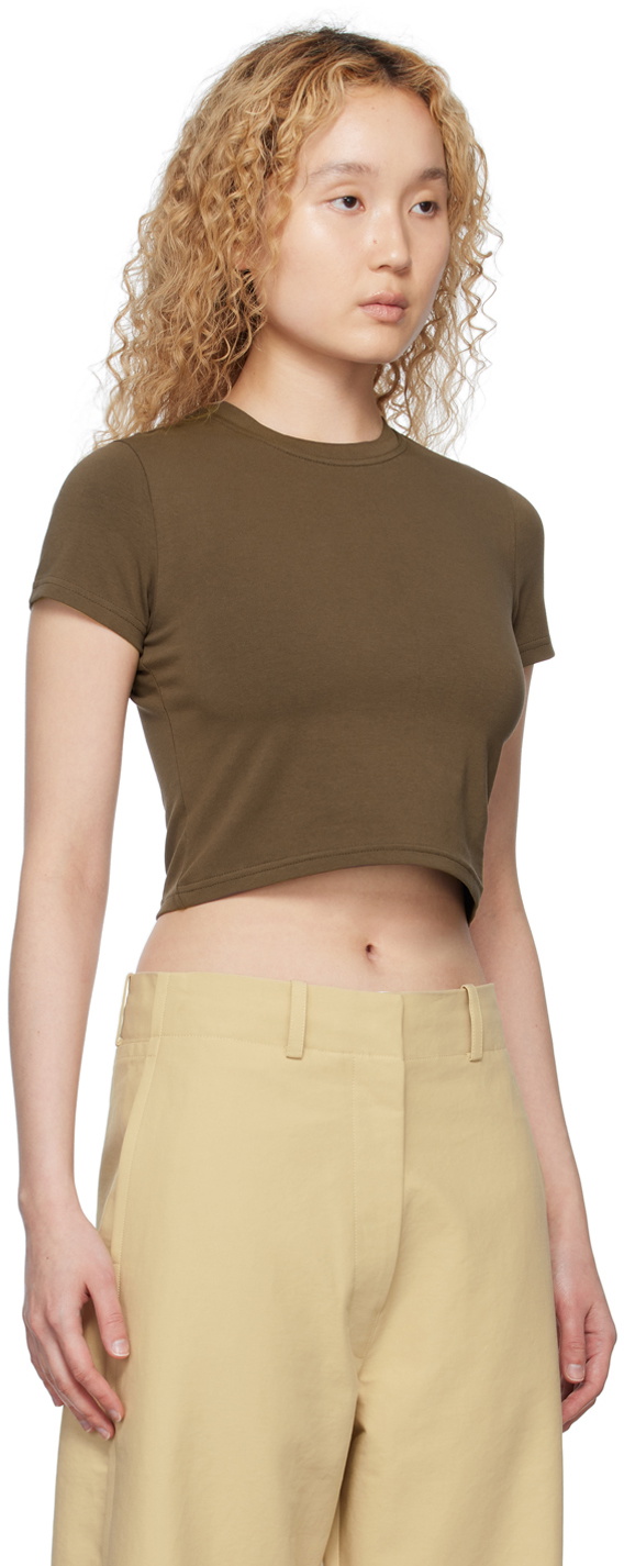 Arch The Brown Crewneck T-Shirt