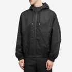 Gucci Men's GG Jacquard Hooded Jacket in Black