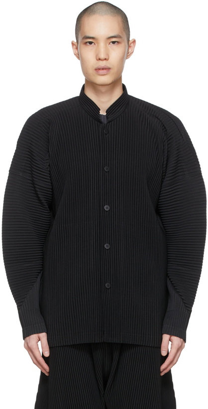 Photo: Homme Plissé Issey Miyake Black Monthly Color February Shirt
