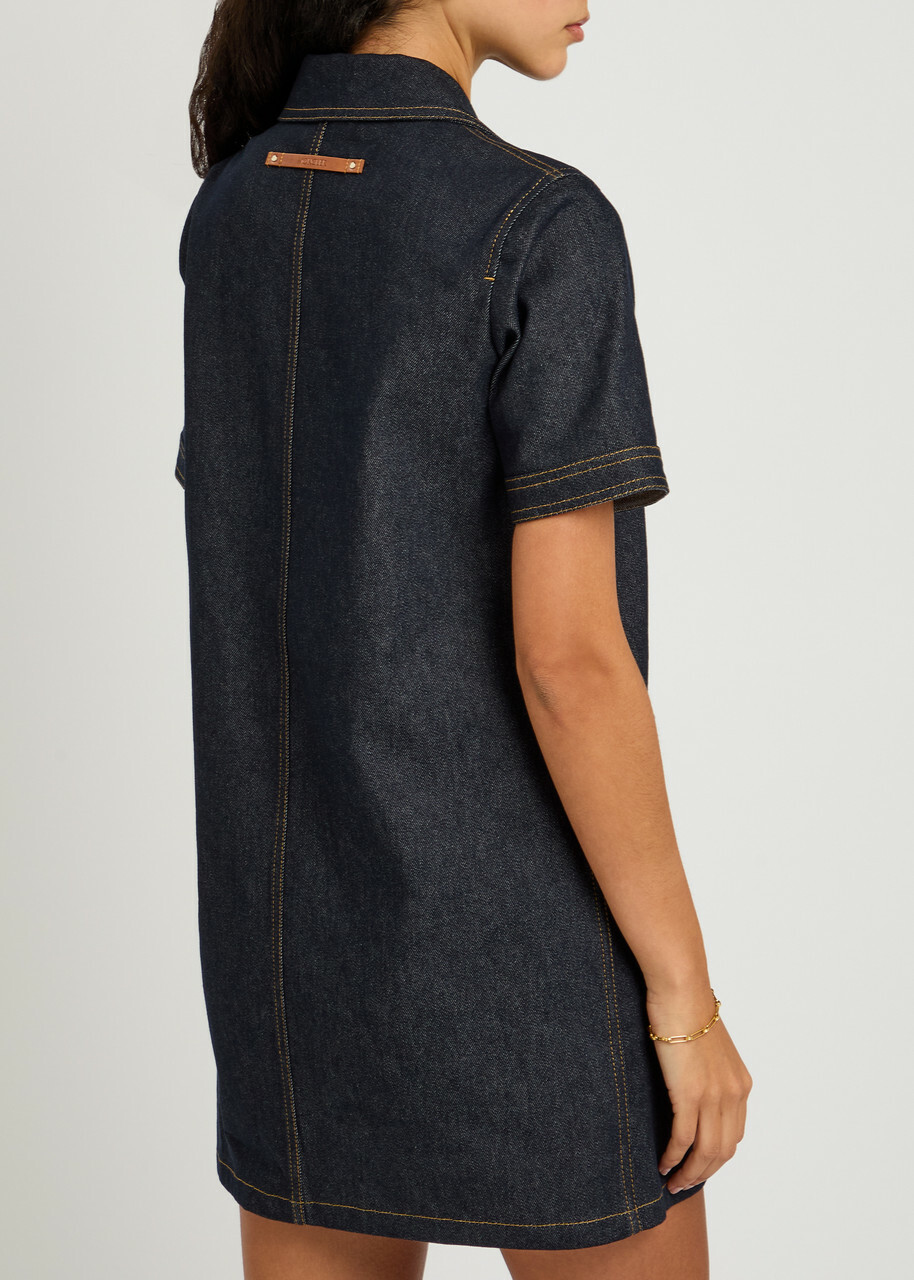 Moncler Denim Shirt Dress Moncler