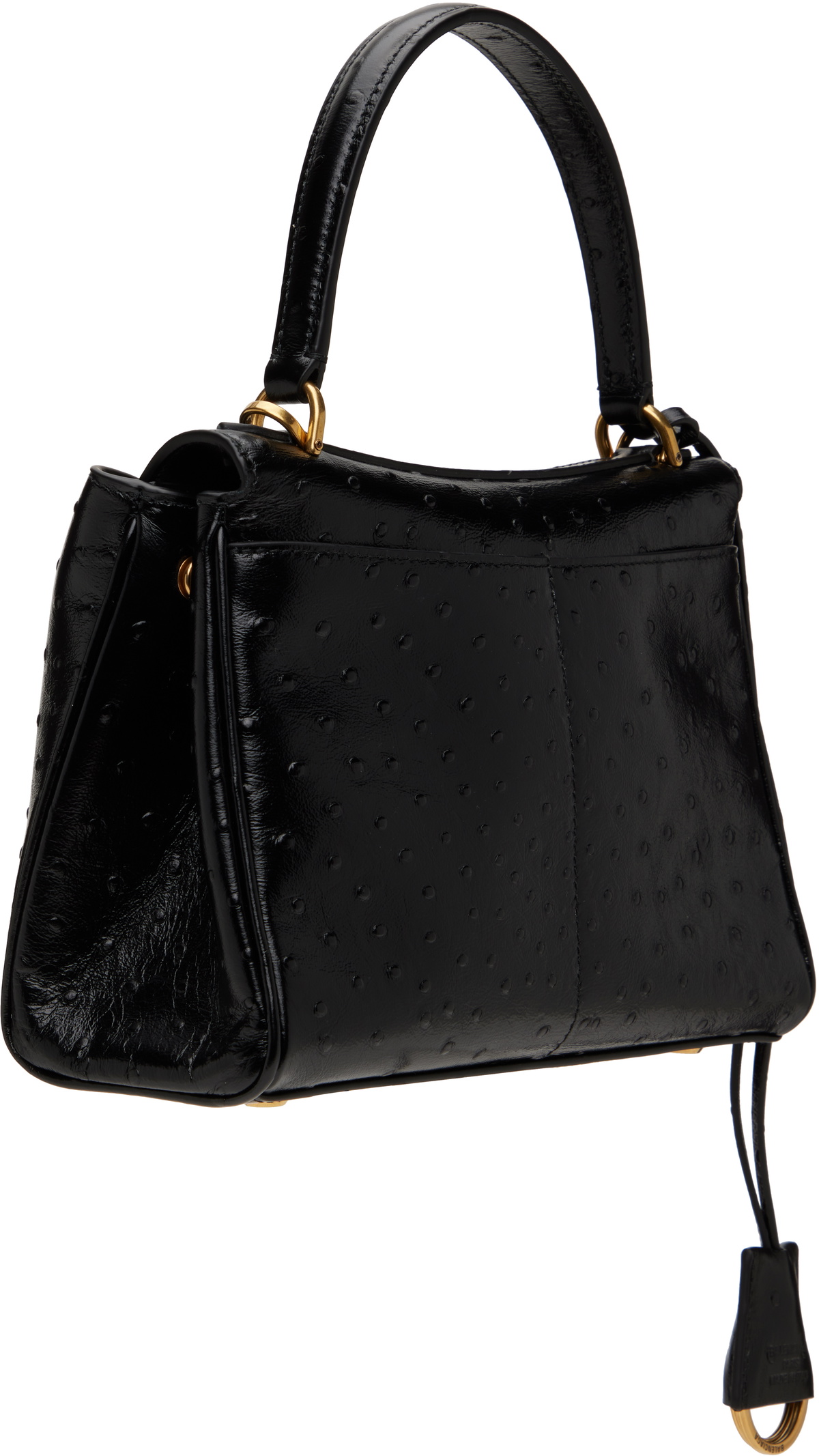 ハンドバッグ Balenciaga Black Leather Mini Rodeo Handbag BALENCIAGA Rodeo mini leather tote | NET-A-PORTER