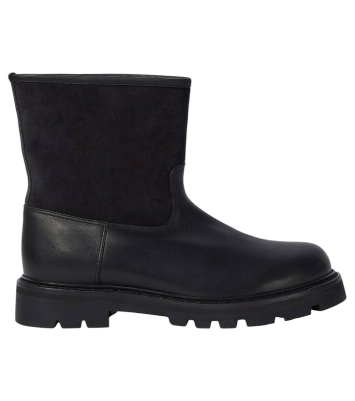 Photo: Loro Piana Suilven Walk suede and leather ankle boots