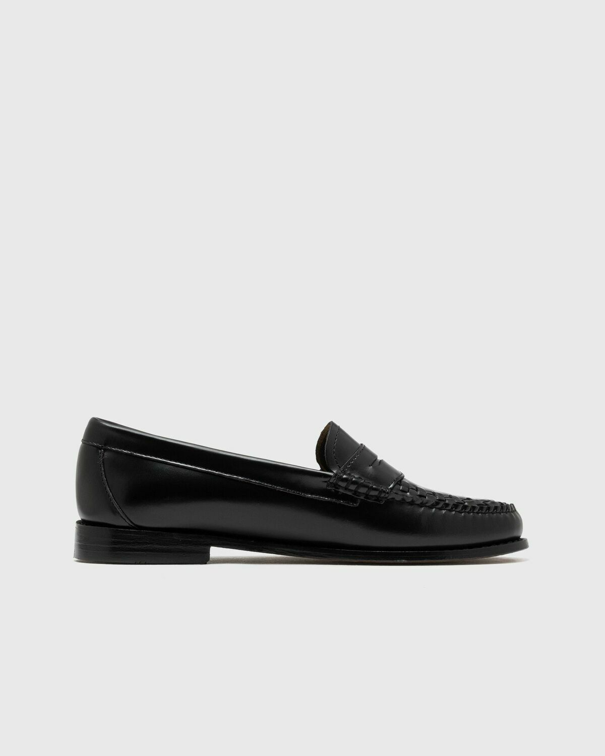G H Bass WEEJUN WMN Penny Weave Black Womens Casual Shoe