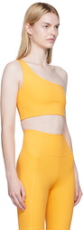 Girlfriend Collective Orange Bianca Sport Bra