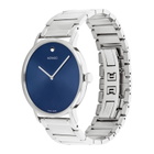 Movado Signature Quartz Blue Dial Watch 0607593