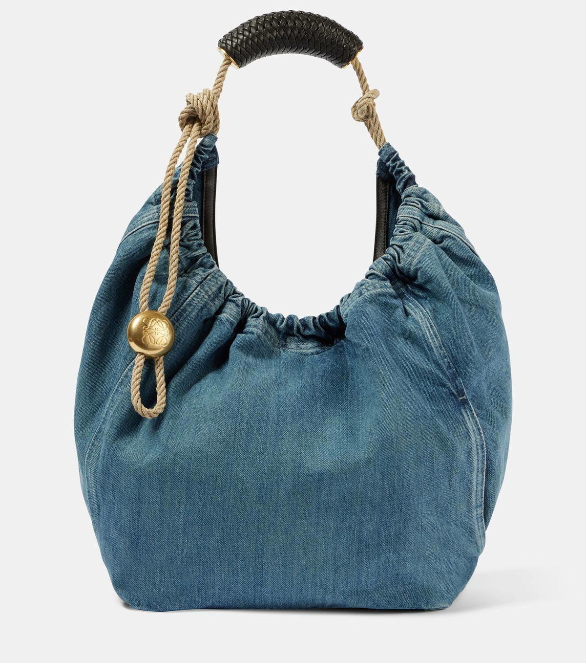 Loewe Squeeze Medium denim shoulder bag Loewe