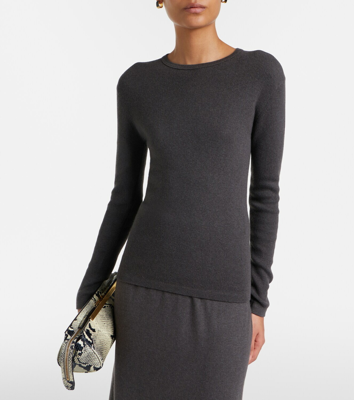 Lisa Yang Vivian cotton and cashmere sweater