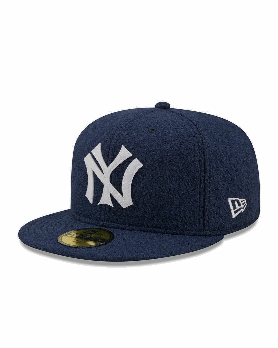 Photo: New Era Wool 59 Fifty Neyyanco  Nvy Blue - Mens - Caps