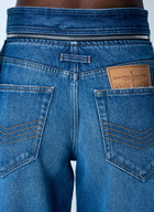Jean Paul Gaultier Zip-Belt Denim Jeans