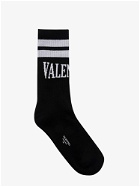 Valentino Socks Black   Mens