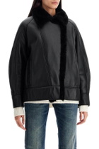 BLANCHA shearling jacket Brown