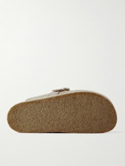 Polo Ralph Lauren - Turbach Shearling-Lined Suede Clogs - Neutrals