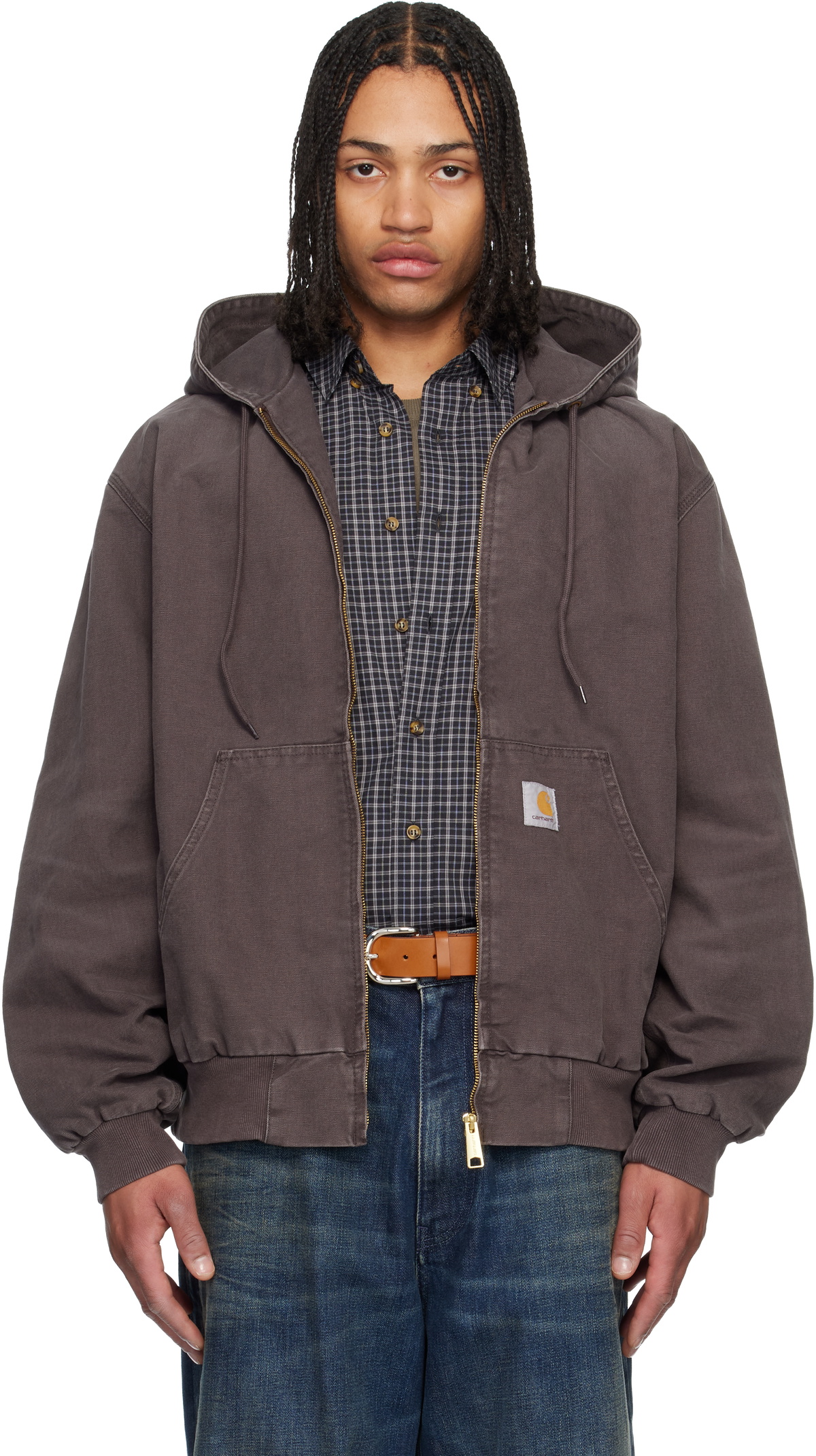Carhartt Wip Devin Hd Liner Grey Fleece Jackets Carhartt WIP