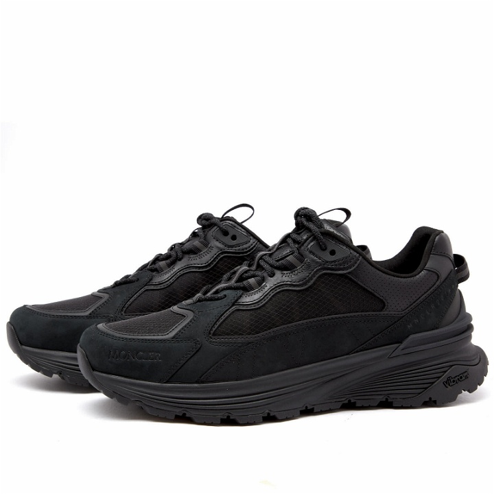 Photo: Moncler Men's Lite Runner Sneakers in Black