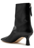 Aeyde Elina 55 Leather Ankle Boots Black