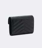 Saint Laurent Cassandre matelassé leather wallet