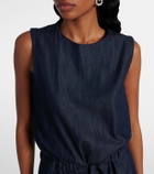 'S Max Mara Denise chambray jumpsuit