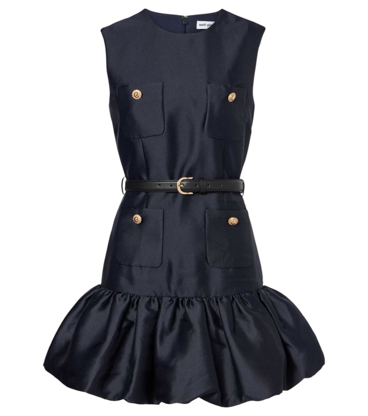 Photo: Self-Portrait Sleeveless minidress