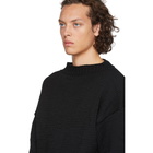 Toogood Black Merino Wool The Sculptor Sweater