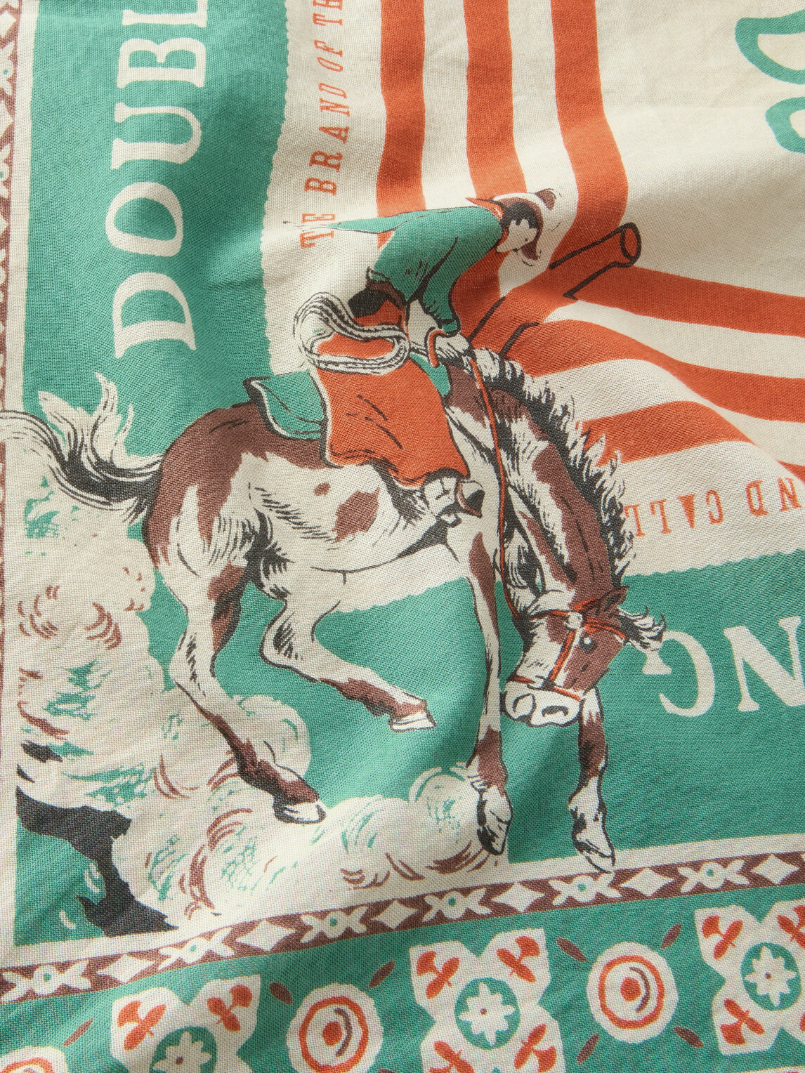 RRL - Western-Print Cotton Bandana