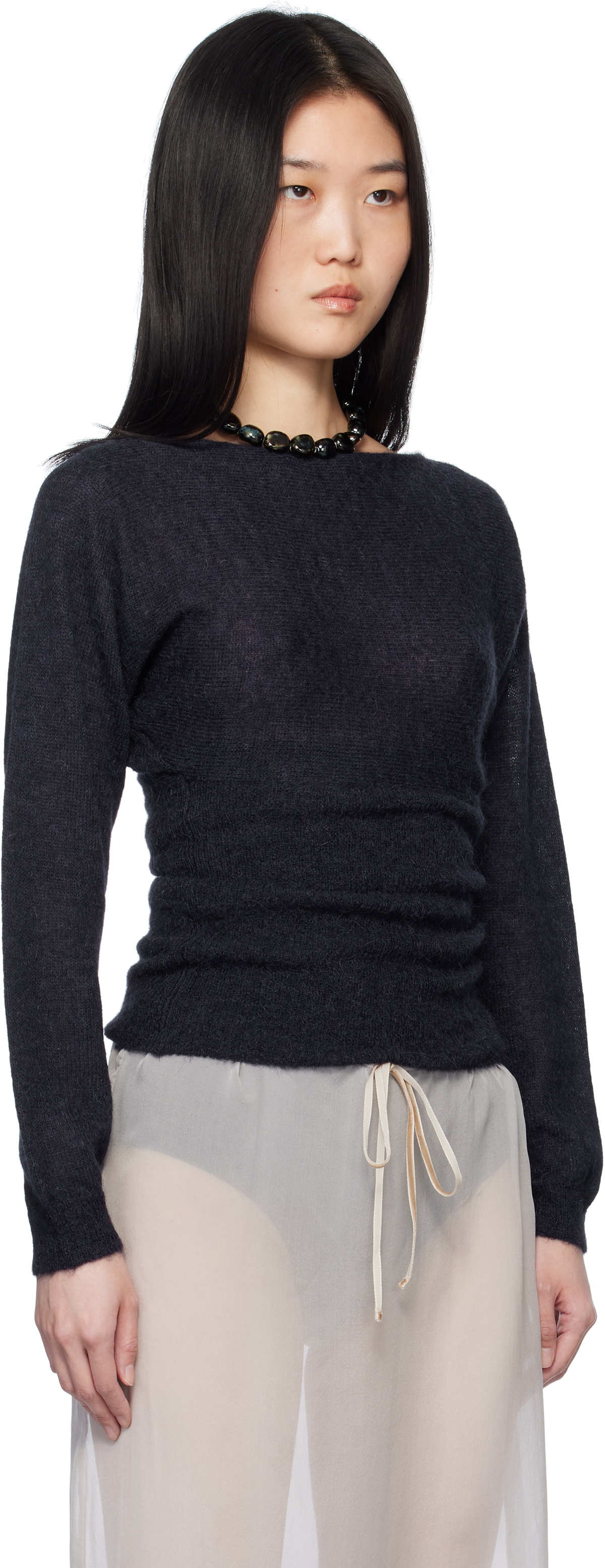 Paloma Wool Navy Katz Sweater Paloma Wool