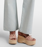 Chloé Faded wide-leg jeans