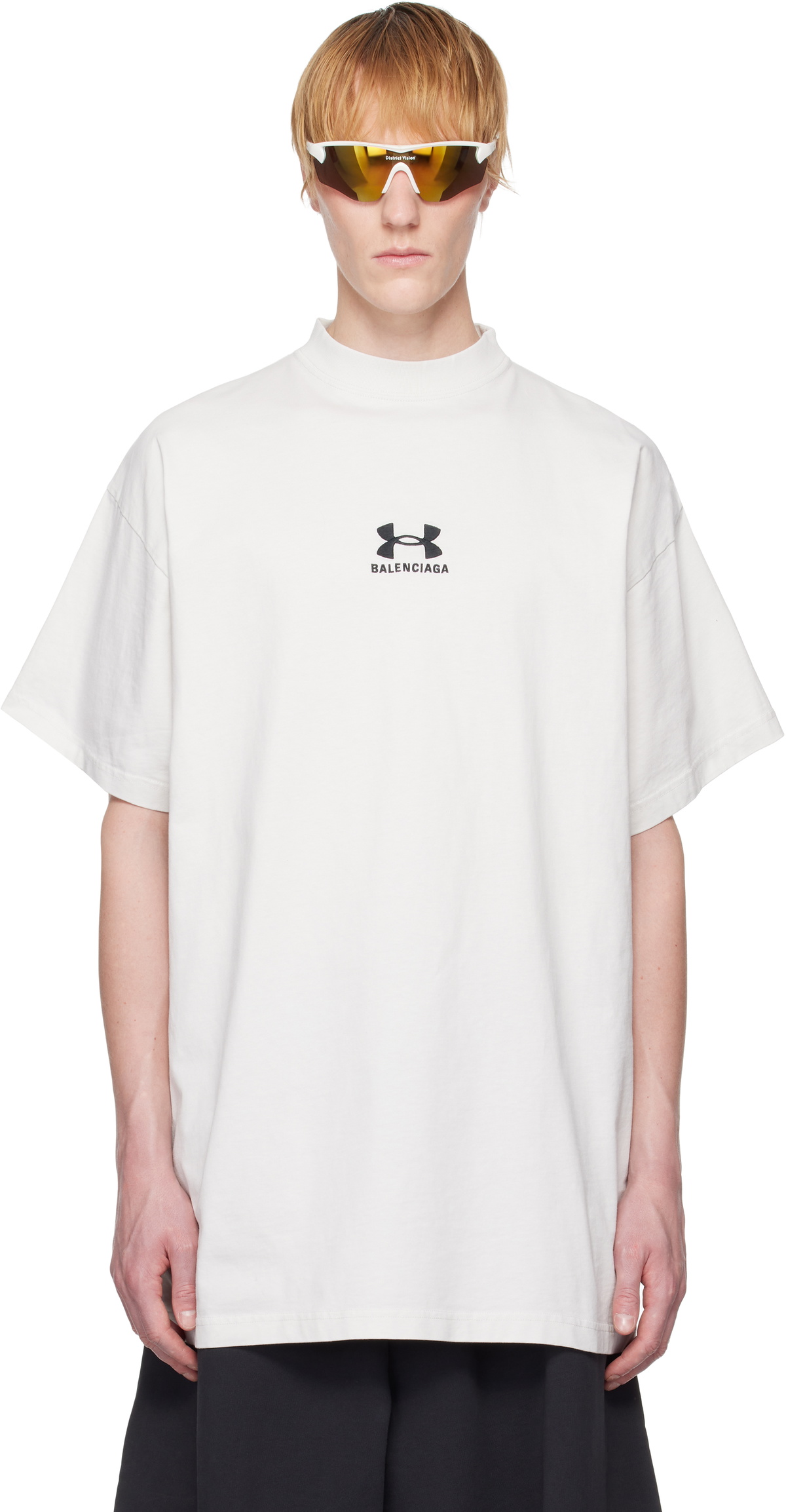 Balenciaga Men's Long Sleeve Free Styling Tips T-Shirt in Balenciaga Men's Long Sleeve Free Styling Tips T-Shirt in