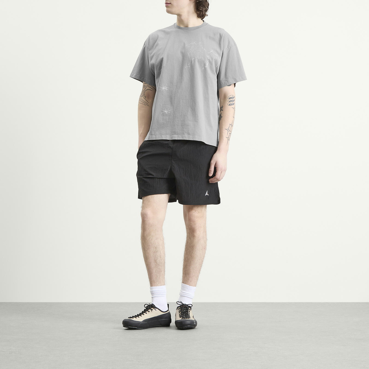 ROA Men's Ryli T-Shirt in Grey