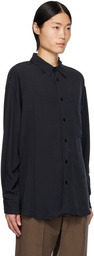 LEMAIRE Navy Relaxed Shirt