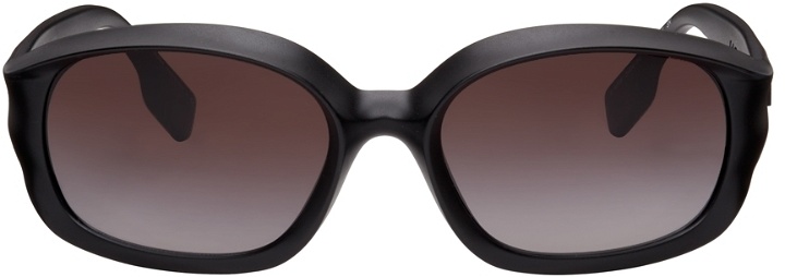 Photo: Burberry Black Oval Sunglasses
