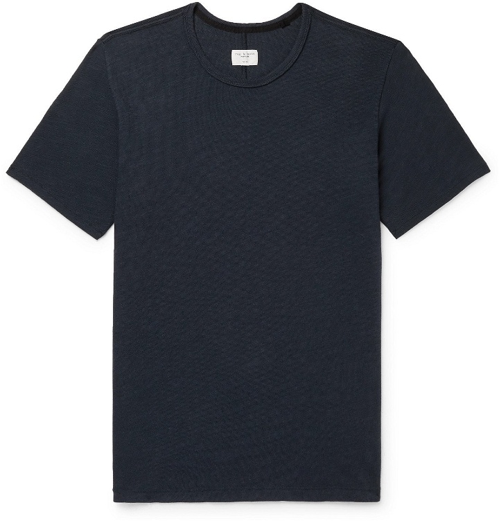 Photo: RAG & BONE - Cotton-Jersey T-Shirt - Blue