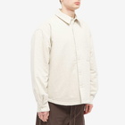 Jacquemus Men's Quilted Overshirt in Light Beige