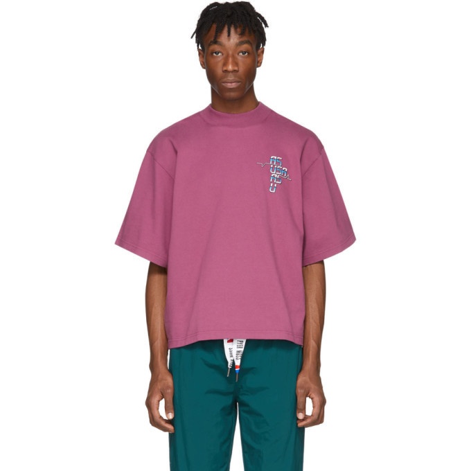 Photo: Reebok by Pyer Moss Purple Collection 3 Graphic T-Shirt