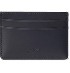 A.P.C. - Andre Leather Cardholder - Blue