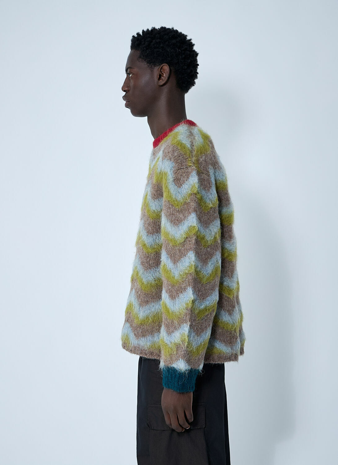 Brain Dead Ziz-Zag Sweater