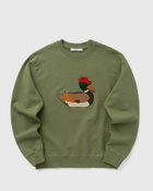 Edmmond Studios DUCK HUNT Green Mens Sweatshirt