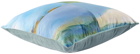Serapis Blue Terra Grid Cushion Cover