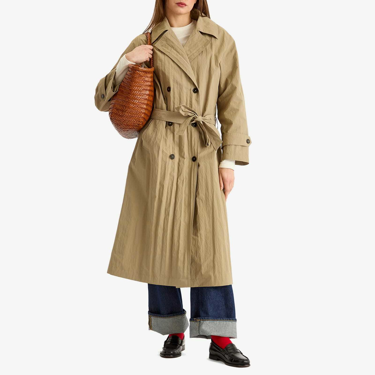 Closed Women's Trench Coat in Warm Sand