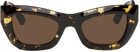 Bottega Veneta Tortoiseshell Cat-Eye Sunglasses