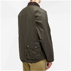 Barbour Men's Heritage + Wax Deck Jacket in Archive Olive