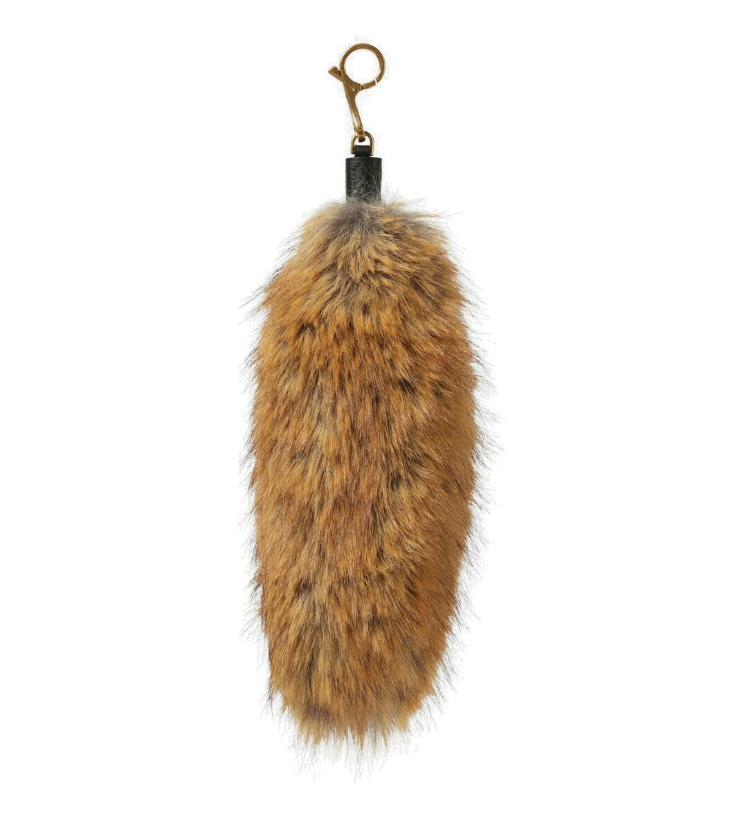 Burberry Fauxfur bag charm Burberry