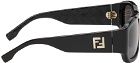 Fendi Black 'FF' Sunglasses