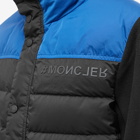 Moncler Grenoble Men's Teddy Fleece Jacket in Brown/Black