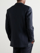 Rubinacci - Unstructured Wool-Twill Suit Jacket - Blue
