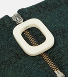 JW Anderson - Wool logo jacquard neckband