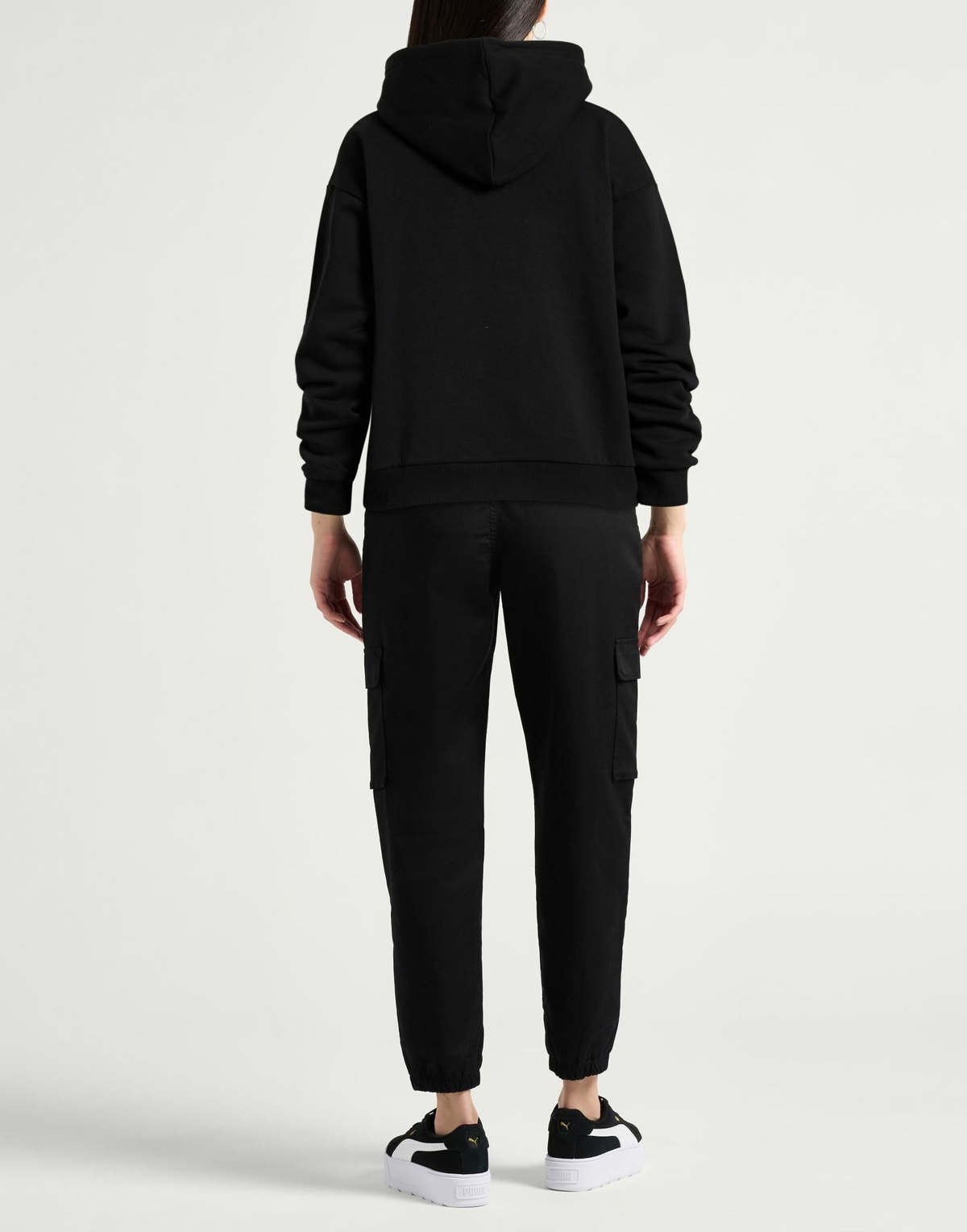 Shoe Womens Sweatshirt in Black